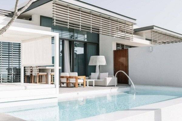 Two-Bedroom Beach Villa with Private Pool