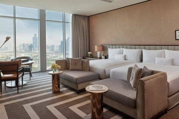 Premier Queen Room with Two Queen Beds and Skyline View