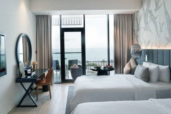 Premium Room Balcony with Palm beach view