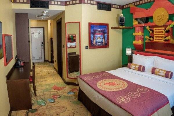 NINJAGO Themed Room with Complimentary Park Access, Breakfast, Creative Workshops, In-Room Treasure Hunt and Kids Activities