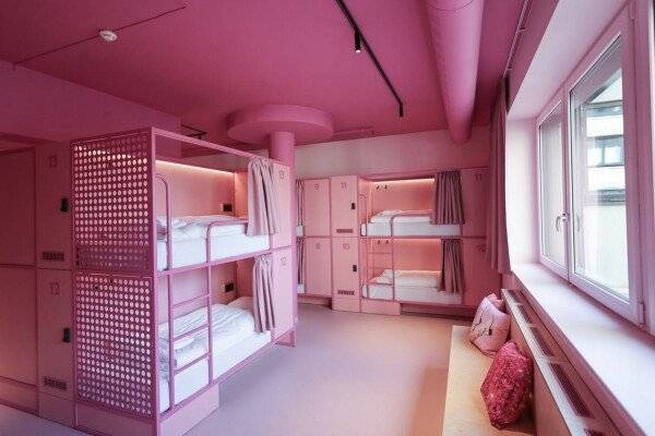 Single Bed in Female Dormitory Room