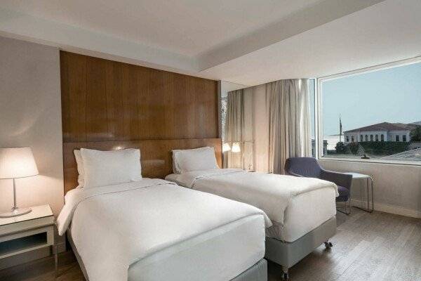 Premium Twin Room with Partial Sea View